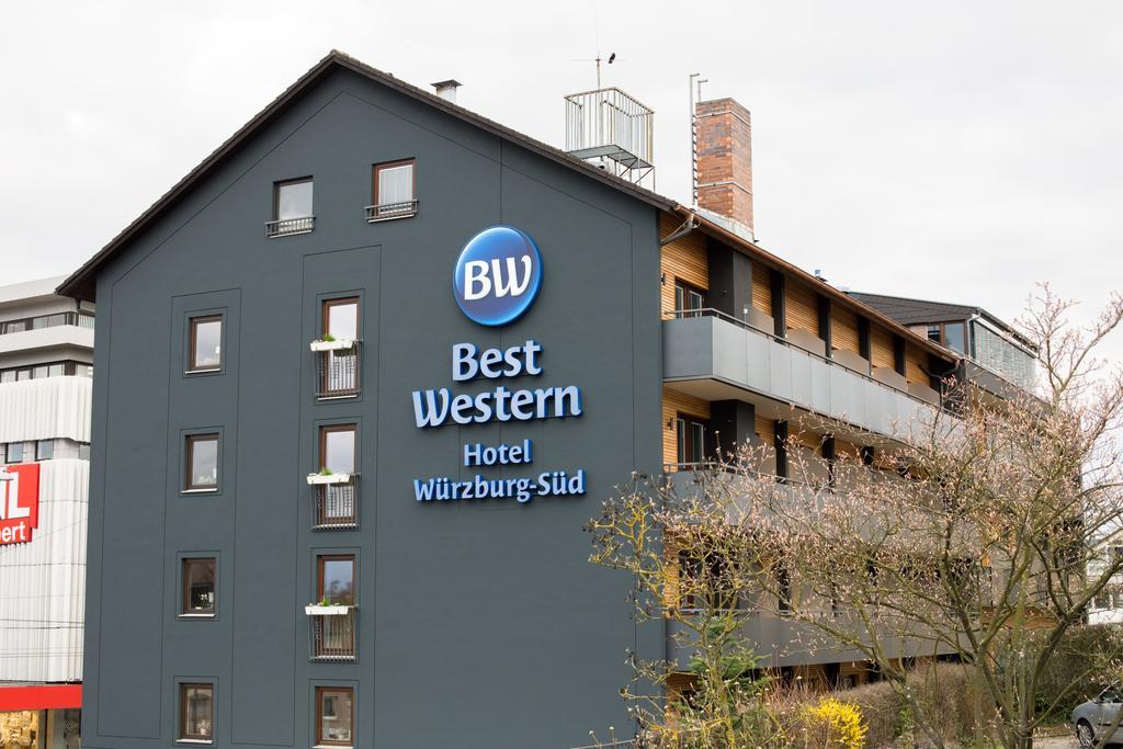 Best Western Hotel Wuerzburg-Sued Buitenkant foto